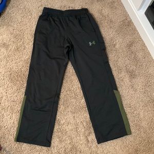 Under Armour ymd black and army green joggers